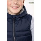 Steppelt gyerek kapucnis mellény