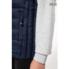 Steppelt gyerek kapucnis mellény