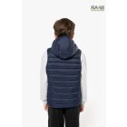 Steppelt gyerek kapucnis mellény