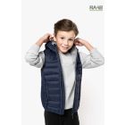 Steppelt gyerek kapucnis mellény