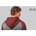 Two-Tone cipzáras unisex pulóver