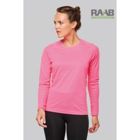 Hosszú ujjú női sport póló