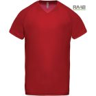 V nyakkivágású férfi sport póló sok színben XS-3XL-ig