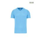 V nyakkivágású férfi sport póló sok színben XS-3XL-ig