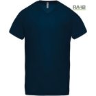 V nyakkivágású férfi sport póló sok színben XS-3XL-ig