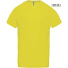 V nyakkivágású férfi sport póló sok színben XS-3XL-ig