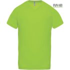 V nyakkivágású férfi sport póló sok színben XS-3XL-ig