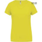 V nyakkivágású női sport póló sok színben XS-2XL-ig 