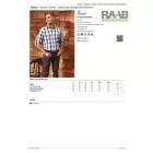 Nagykockás férfi ing M-es méretben