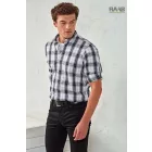 Nagykockás férfi ing M-es méretben