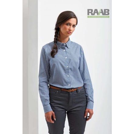 Klasszikus női kockás ing XS-2XL-ig