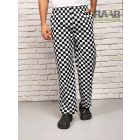 Essentiál nagykockás és fekete séfnadrág