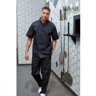 Rövid ujjú szakácskabát 