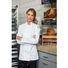 Női hosszú ujjú szakácskabát 