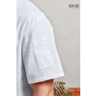 Coolchecker szakácskabát fehér és fekete színben