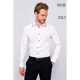 Hosszú ujjú férfi ing szegéllyel