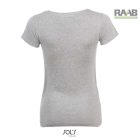 Női környakas póló S méretben