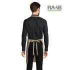 Burgundi színű Kötény zsebbel