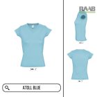 Moon női póló V nyakkivágással