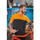 Eco galléros póló, unisex - 3XL-5XL-ig