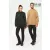 Daytoday kontrasztos pulóver Black/Silver színben3XL-5XL-ig