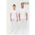 Unisex műtős felső - fehér - XS-5XL-ig