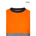 HV KÉTTÓNUSÚ, RÖVID UJJÚ PAMUT PÓLÓ