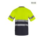 HV KÉTTÓNUSÚ, RÖVID UJJÚ PAMUT PÓLÓ