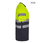 HV KÉTTÓNUSÚ, RÖVID UJJÚ PAMUT PÓLÓ