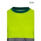 HV KÉTTÓNUSÚ, RÖVID UJJÚ PAMUT PÓLÓ