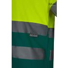 HV KÉTTÓNUSÚ, RÖVID UJJÚ PAMUT PÓLÓ