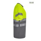 HV KÉTTÓNUSÚ, RÖVID UJJÚ PAMUT PÓLÓ