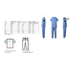 Egészségügyi Scrub Set 3 színben