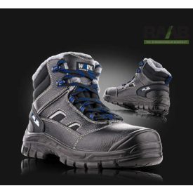 Brusel bélelt bőr munkavédelmi bakancs O2W