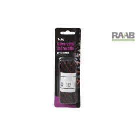 Cipőfűző fekete-piros színben 155cm