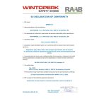 White Omega O1 FO munkavédelmi szandál