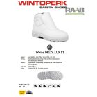 White Delta Lux S2 munkavédelmi bakancs