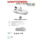 Omega Lux S1 munkavédelmi szandál