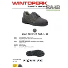 Sport Alfa S1P Perforált munkavédelmi félcipő