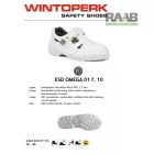 ESD OMega O1 fehér munkavédelmi szandál