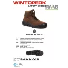 Farmer Borneo S3 munkavédelmi bakancs 