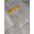 1/3-os plexi arcvédő lemez gumipánttal