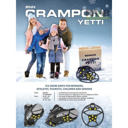 Crampon Jetti jég-, és hójáró