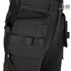 Erebos stretch munka-, és túranadrág - fekete