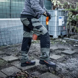 Erebos Promacher túra és munkanadrág fekete/zöld