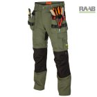 Erebos Promacher túra és munkanadrág fekete/zöld