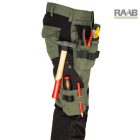 Erebos Promacher túra és munkanadrág fekete/zöld