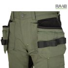 Erebos Promacher túra és munkanadrág fekete/zöld