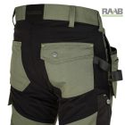 Erebos Promacher túra és munkanadrág fekete/zöld