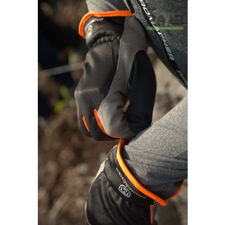 Carpos Gloves munkavédelmi kesztyű szürke-narancssárga